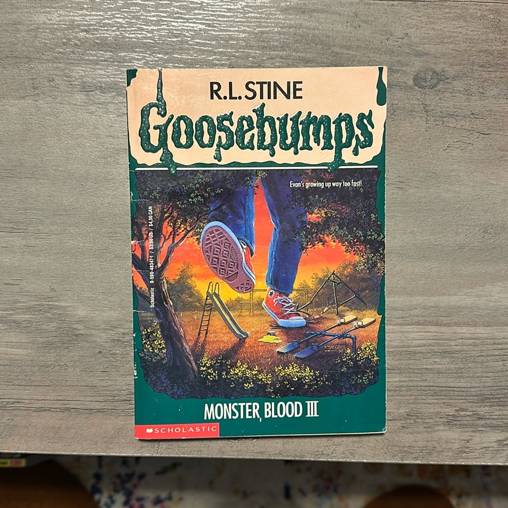 Goosebumps-#29 - MONSTER BLOOD III - FIRST PRINT